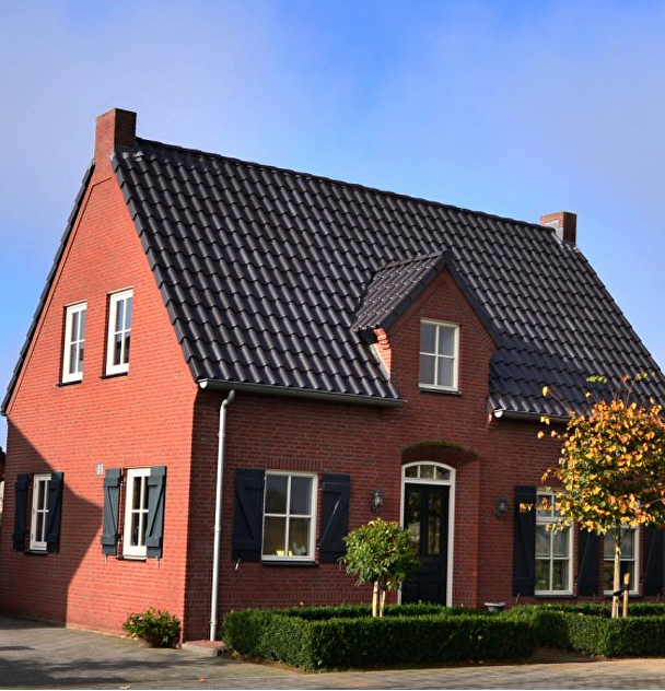 Landelijke nieuwbouwvilla